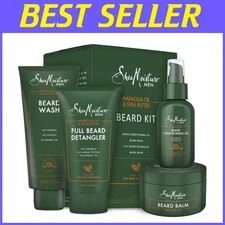 Natural Beard Care Set - Shea & Maracuja Oil Blend