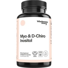 Wholesome Story Myo-Inositol & D-Chiro Inositol Supplement for Women | Fertility