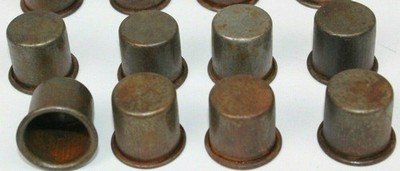 8 NEW VINTAGE STYLE METAL SPOUT DUST CAPS for MASTER OIL BOTTLE SPOUTS