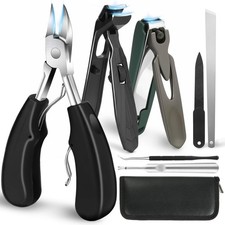 Heavy Duty Toenail Clippers for Seniors Thick Toenails, Large Toe Nail Clippers