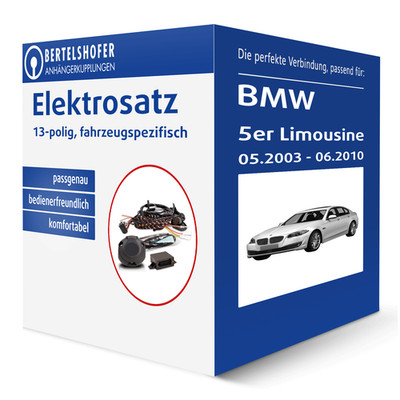 Elektrosatz 13-pol. spezifisch für BMW 5er Limousine Typ E60 05.2003-06.2010 TOP