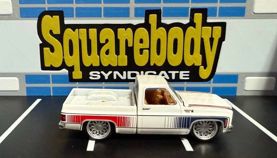 Máquinas M2 personalizadas GMC Chevrolet Cheyenne Sierra Syndicate SS02 3d ruedas de resina Foto 3 de 3