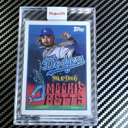 2021 Topps Project 70 MOOKIE BETTS Dodgers Snoop Dogg 1993 Design SP #89