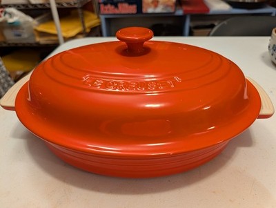Le Creuset Casserole Classic 27cm/1.7L Oval Dish w/Lid  Near Mint