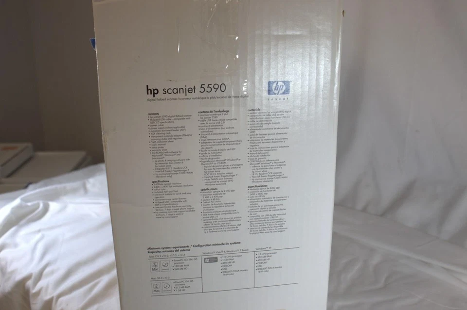 HP Scanjet 5590 Digital Flatbed Scanner 2400 x 2400dpi, 50-Sheet Automatic Feede - Image 3 of 4