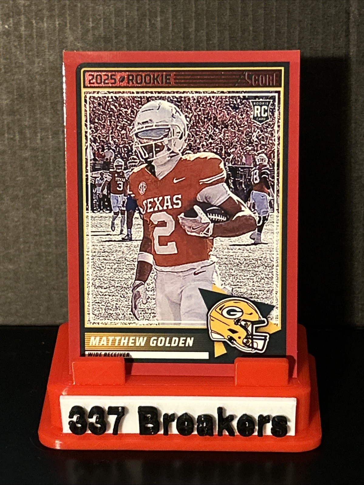2025 Score - Rookies Matthew Golden #56 Red (RC)