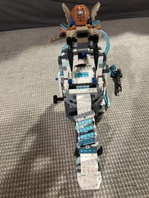 LEGO LEGENDS OF CHIMA: Sir Fangar's Ice Fortress (70147) Incomplete With Manual