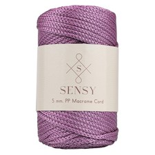 Sensy Premium 5mm 104 Yards Polyester Rope 100 Polypropylene Cord Macrame Co...