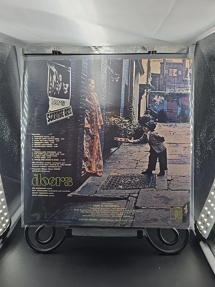 The Doors Strange Days 1967 Elektra EKS-74014 Monarch Press G/VG - Image 2 of 4