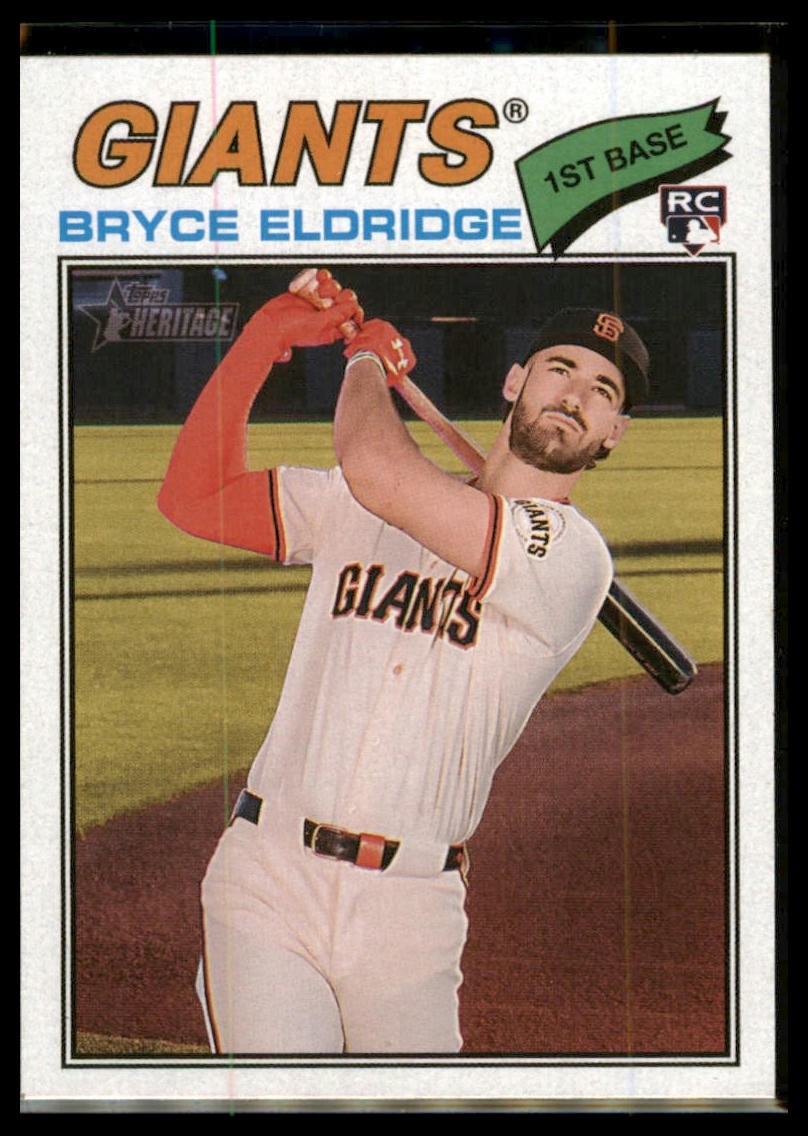 2026 Topps Heritage #310 Bryce Eldridge