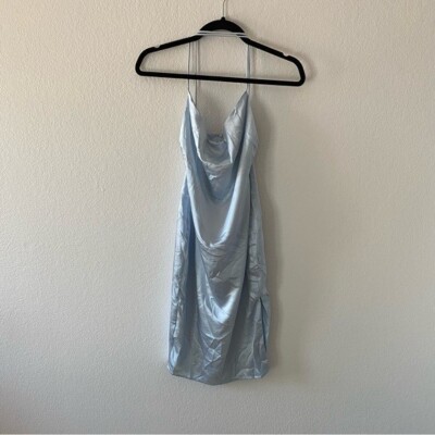 superdown billie drape midi dress Superdown Billie Drape Midi Dress In Blue Size S