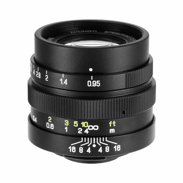 ZhongYi Mitakon SPEEDMASTER 25mm F0.95 for Micro Four Thirds ZhongYi Mitakon SPEEDMASTER 25mm F0.95 for Micro Four Thirds