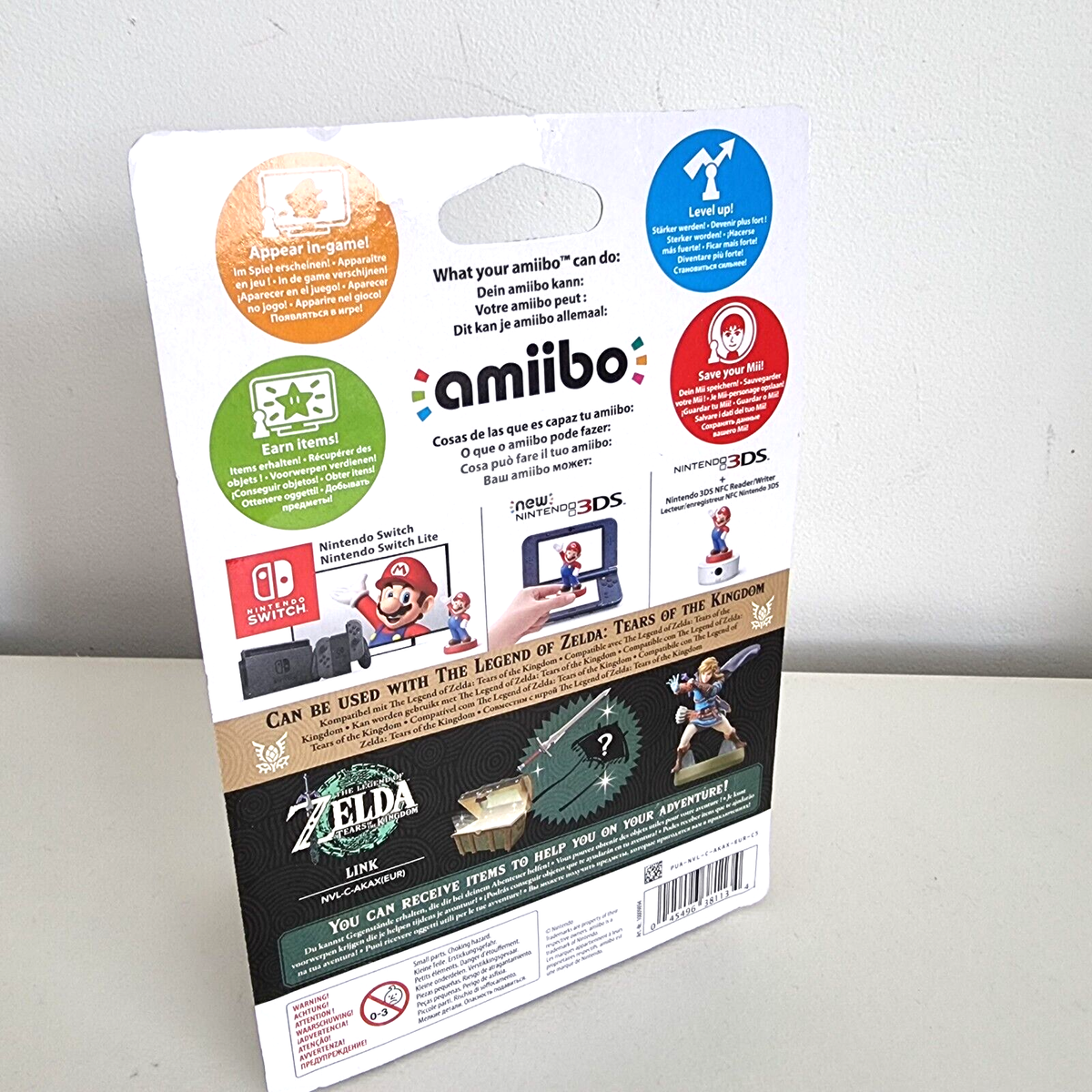 The Legend of Zelda: Tears of The Kingdom Link Amiibo Nintendo