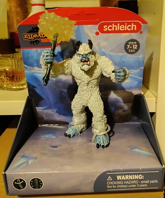 Schleich 42448 Eismonster mit Waffe Eis Monster Eldrador Creatures NEU