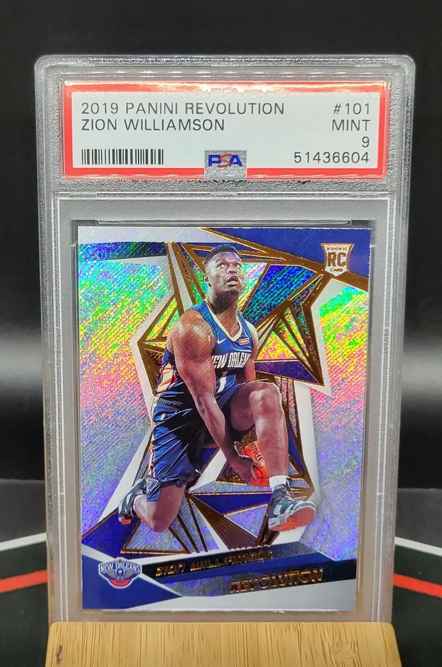 2019-20 Revolution Zion Williamson #101 Rookie Card RC PSA 9 MINT - Image 2 of 3