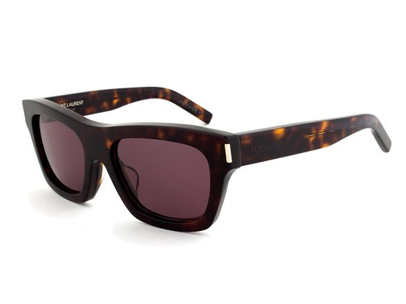 Occhiali da sole SAINT LAURENT B 4 tartaruga [nuovissimi]