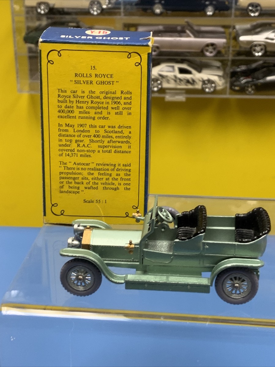 MATCHBOX LESNEY MODELS OF YESTERYEAR 1907 ROLLS ROYCE SILVER GHOST