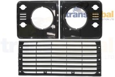 TD5 Style Gloss Black Grille & Headlamp Surrounds for Land Rover Defender to 16