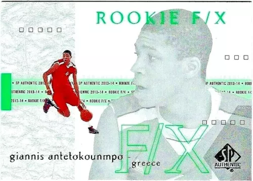 2013-14 SP AUTHENTIC RC F/X GIANNIS ANTETOKOUNMPO #91 MT   GREEK FREAK