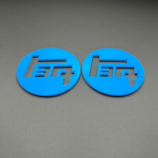 Two 2 Teq Car Truck Emblem Badge Fits Toyota Fj Cruiser 4runner Toyoda 40 Trd