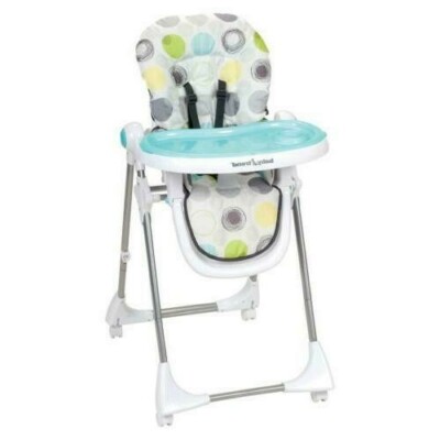 Baby Trend Aspen LX High Chair, Mod Dot ~ Kitchen Feeding -New In Box (Rare)