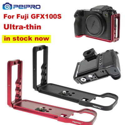 Peipro Alloy Aluminum Quick Release L-plate Bracket Hand Grip For Fuji GFX100S