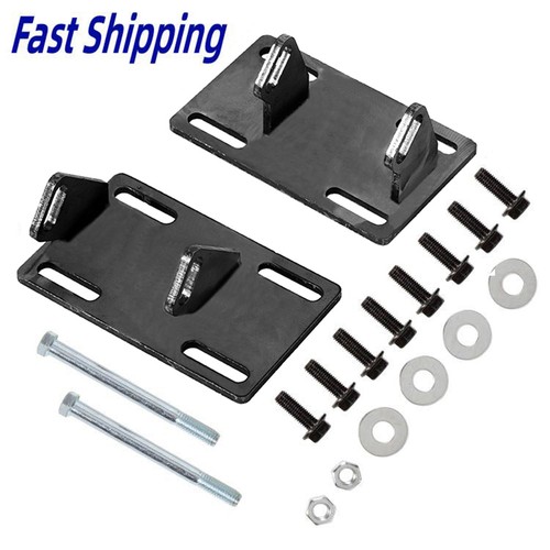Motor Swap Mount Brackets Adapter Plates Kit for C10 LS Engine LS1 LS2 LQ4 - Picture 1 of 14