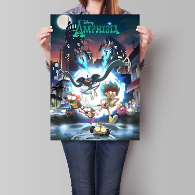 Die Amphibia TV-Serie Disney Kunstdruck