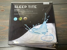 Sleep Tite Hypoallergenic Mattress Protector, 100 WATERPROOF -King Size NEW