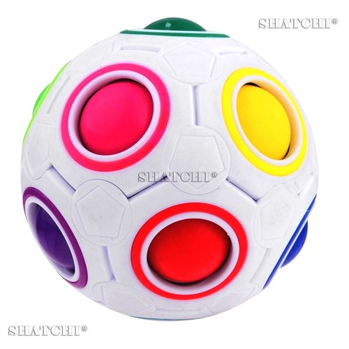 Fidget Ball Rainbow Magic Puzzle Cube 