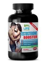 High Male Vitality - Testosterone Booster T-742- Libido Supplements Pills 1Bott