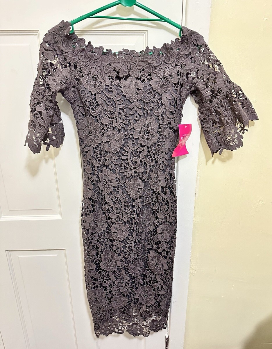 paper dolls off shoulder crochet dress with frill sleeve Asos Paper Dolls Cap Sleeve Dress Paper Dolls Off Shoulder Crochet Midi Dress With Frill Sleeve