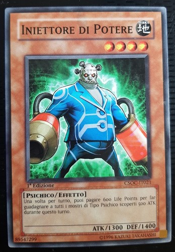 POWER INJECTOR auf Italienisch CSOC-IT021 Common YUGIOH
