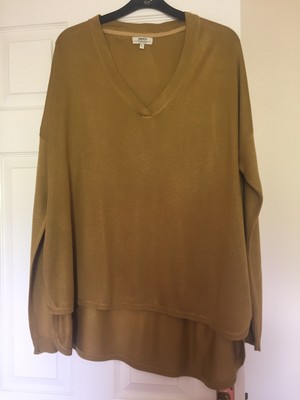 oversized fine knit jumper