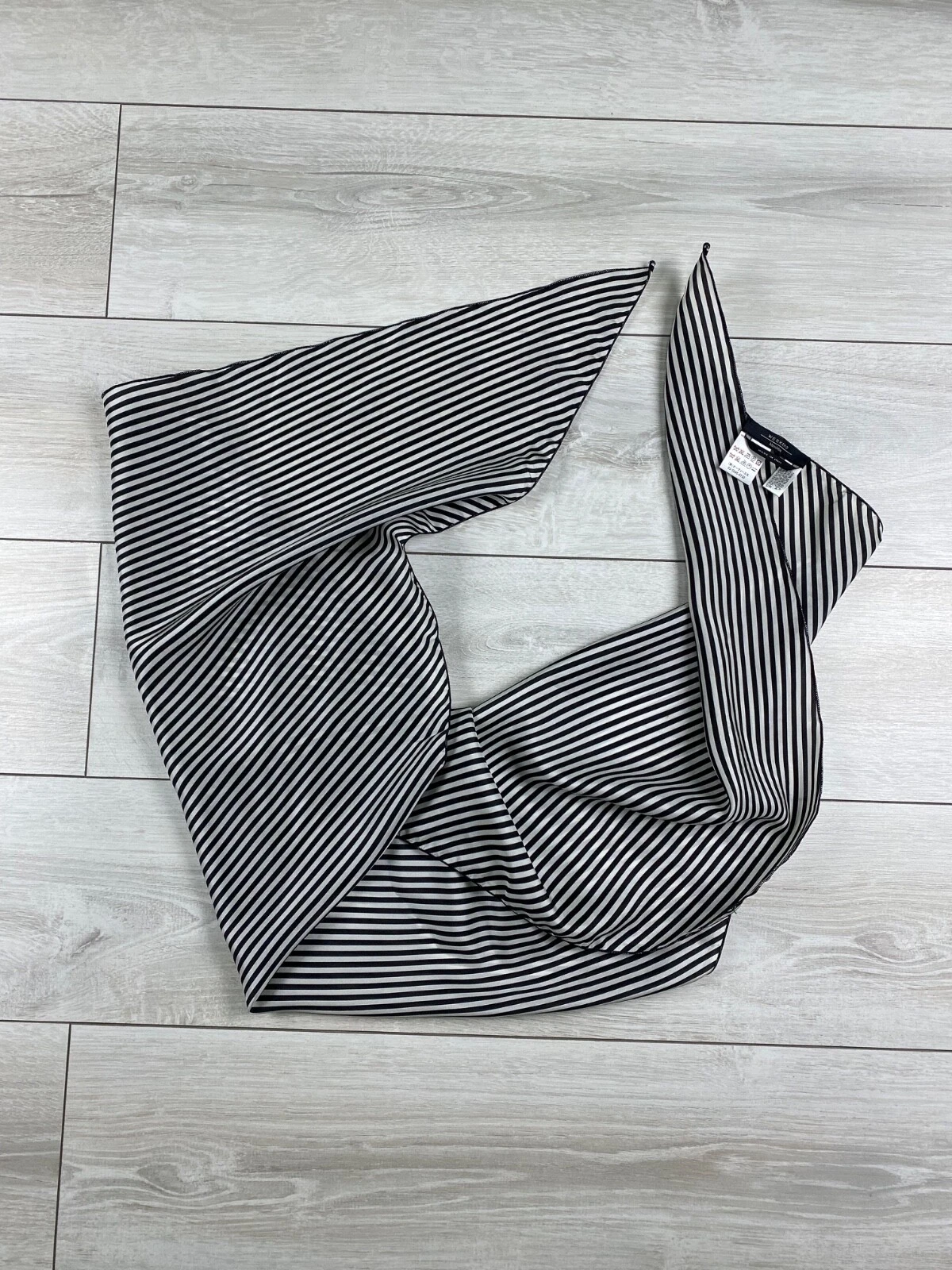Vintage Max Mara weekend stripe silk scarf