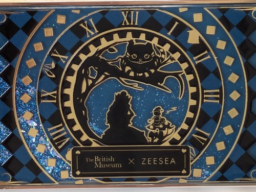 British Museum Dream Land Alice Eye Shadow Palette ZEESEA 02 Blue 12 Colors - Picture 4 of 24