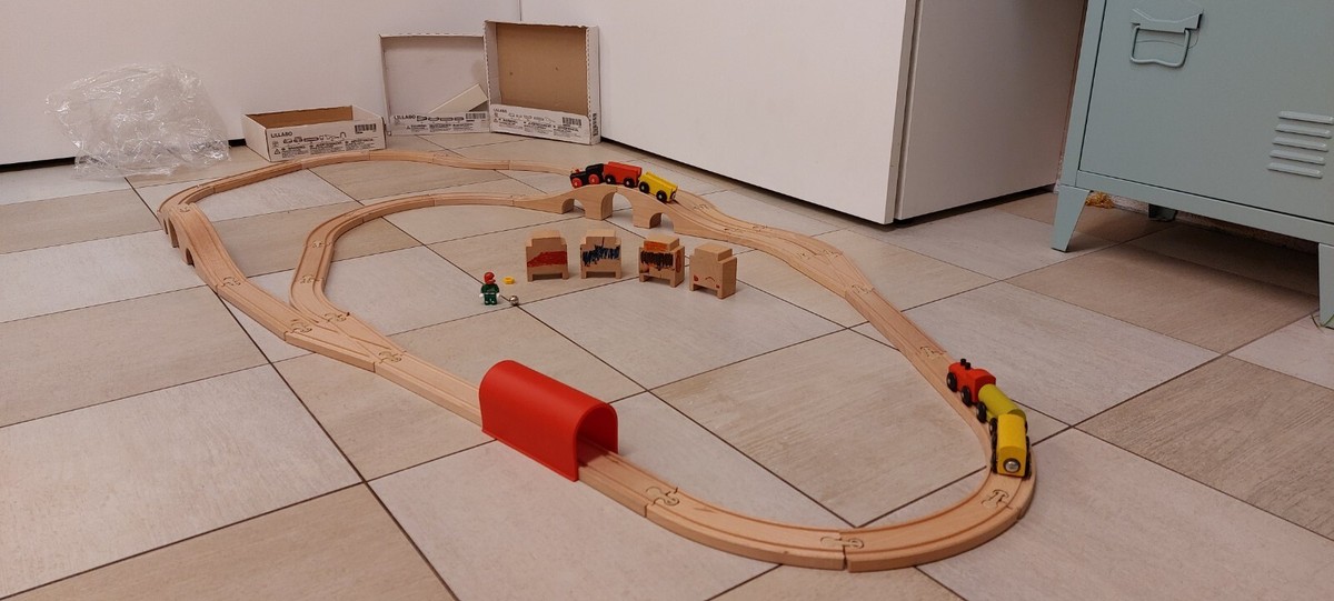 Binari Trenino Legno Amazon Ikea Trenino Legno 3x Confezioni