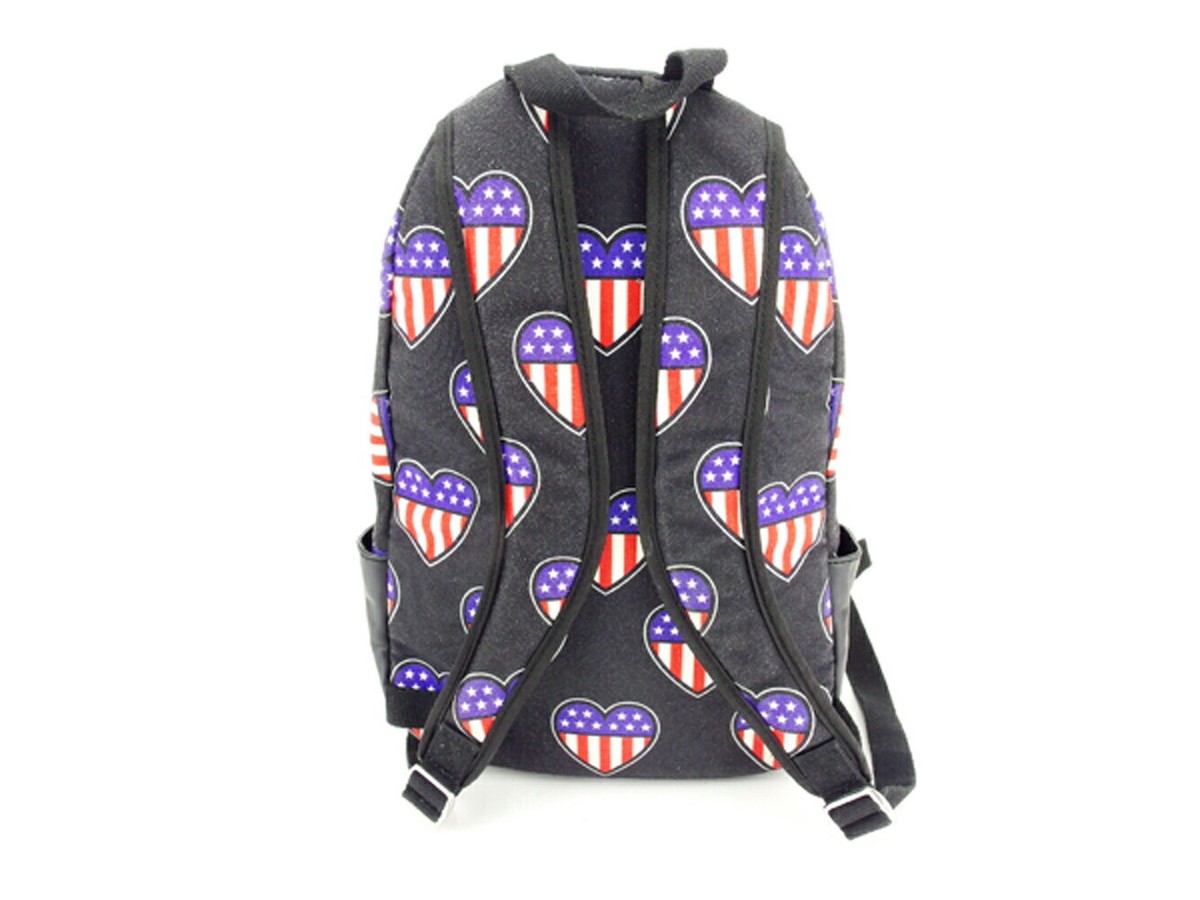 LOVE MOSCHINO Rucksk Heart Cambus ?~ Skin Authentic USED T7812 LOVE MOSCHINO Rucksk Heart Cambus ?~ Skin Authentic USED  main image 2