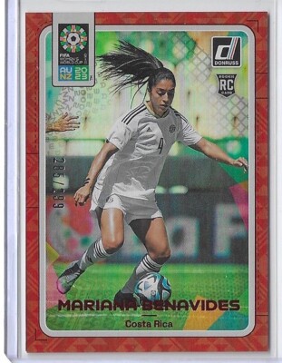 2023 Donruss FIFA Women's World Cup Mariana Benavides Red Parallel #/299
