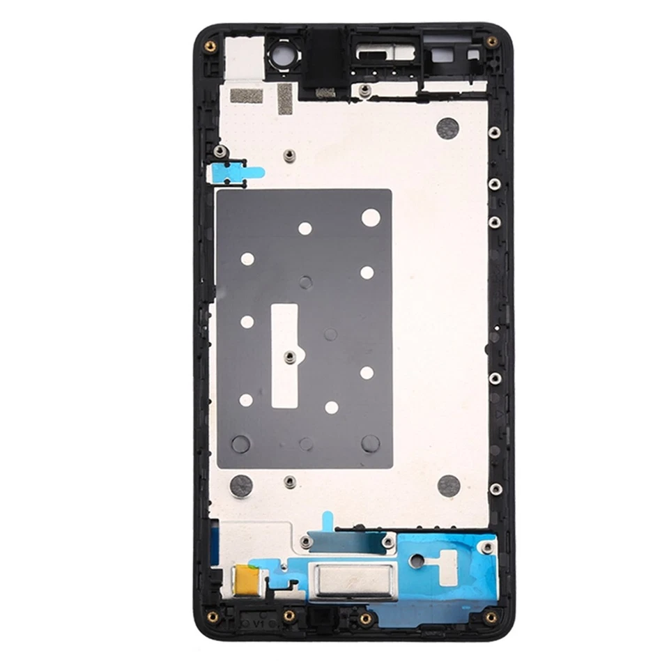 Placa bisel marco LCD carcasa frontal para Huawei Honor 4c (negro) Foto 3 de 4