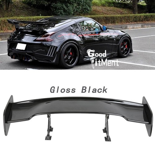 For Nissan 370Z 350Z 46&amp;#034; Car GT Style Trunk Rear Spoiler Wing Glossy Black ABS
