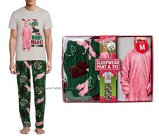 A Christmas Story Pajamas Set Mens Size S M L Shirt Pants Ralphie Bunny GIFT BOX