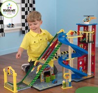 Mega Ramp Racing Play Set Race Car Helicopter Gas Station Garage Kids Childs Toy Mega Ramp Racing Play Set Race Car Helicopter Gas Station Garage Kids Childs Toy