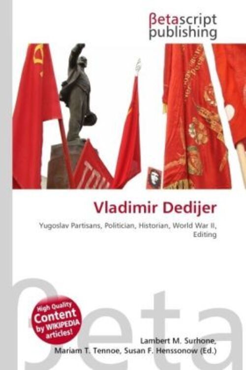 Lambert M. Surhone (u. A.) | Vladimir Dedijer | Taschenbuch | Englisch