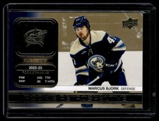 2023-24 Upper Deck Series 1 Rookie Retrospective Gold Marcus Bjork #RR-17