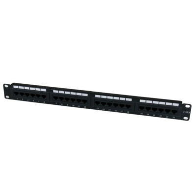 StarTech Cat6 24 Port 1U Rackmount 110 Typ Patch-Panel