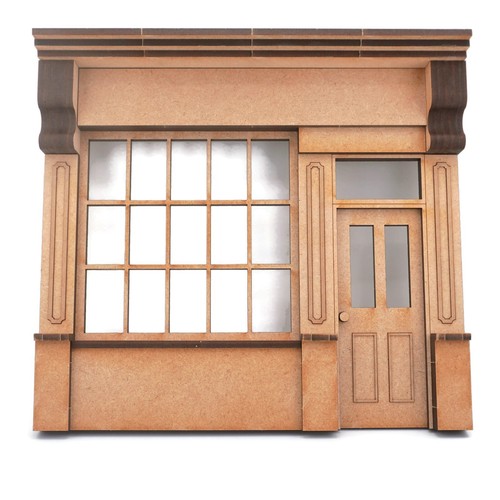 PERIOD SHOP FRONT FOR 12th SCALE DOLLS HOUSE / BOOK NOOKS ETC - LX465-12 - Picture 3 of 4