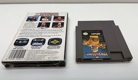 WWF Wrestlemania Acclaim Nintendo NES Box and Cart USA 1988