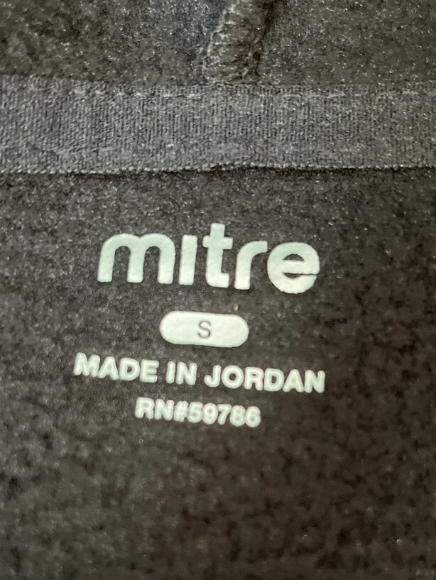 Chaqueta Mitre Proshield Resistente a la Intemperie Negra Cremallera Completa Para Hombre Talla Pequeña NUEVA NUEVA CON ETIQUETAS Foto 3 de 4