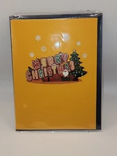Pop Up Merry Christmas  Greeting Card  #13